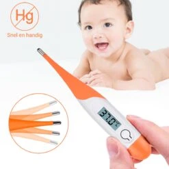 Thermometer Lichaam - Koorts - Koortsthermometer Voor Volwassenen - Oranje - Incl. Opbergcase En Handleiding! -MEDISANA Shop 1200x1200 1013