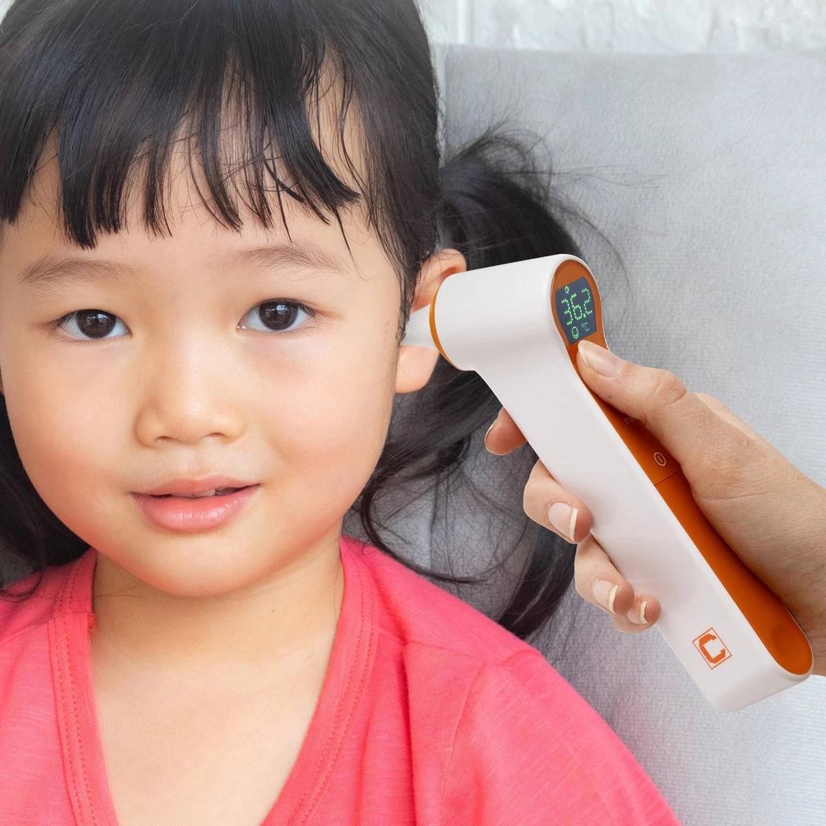 Cresta Care Infrarood Voorhoofd En Oor Thermometer | Snelle Meting | Geschikt Voor Kinderen En Volwassenen 7 Cresta Care Infrarood Voorhoofd En Oor Thermometer | Snelle Meting | Geschikt Voor Kinderen En Volwassenen - Afbeelding 5