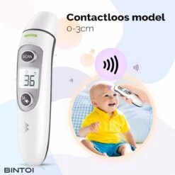 Bintoi® Thermometer Voorhoofd - Temperatuurmeter - Koortsthermometer Voor Volwassenen En Baby's - Infrarood Thermometer Lichaam - Digitale Voorhoofd Thermometer 16 Bintoi® Thermometer Voorhoofd - Temperatuurmeter - Koortsthermometer Voor Volwassenen En Baby's - Infrarood Thermometer Lichaam - Digitale Voorhoofd Thermometer -MEDISANA Shop 1200x1200 1046
