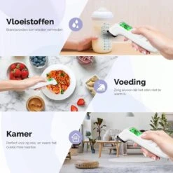 Bintoi® XE200 - Thermometer - Temperatuurmeter - Koortsthermometer -MEDISANA Shop 1200x1200 1075