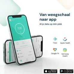 Sacoma Personenweegschaal - Met Interactief Weegplateau - 17x Lichaamsanalyse - Bluetooth En WiFi - Weegschaal Met App - USB Oplaadbaar - Digitaal 19 Sacoma Personenweegschaal - Met Interactief Weegplateau - 17x Lichaamsanalyse - Bluetooth En WiFi - Weegschaal Met App - USB Oplaadbaar - Digitaal -MEDISANA Shop 1200x1200 11