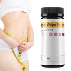 Ketonentest (100 Strips) - Vetverbranding Ketose Teststrips - Urine Analyse - Keto Dieet - Afvallen - URS-1K - FDA Keurmerk -MEDISANA Shop 1200x1200 1130