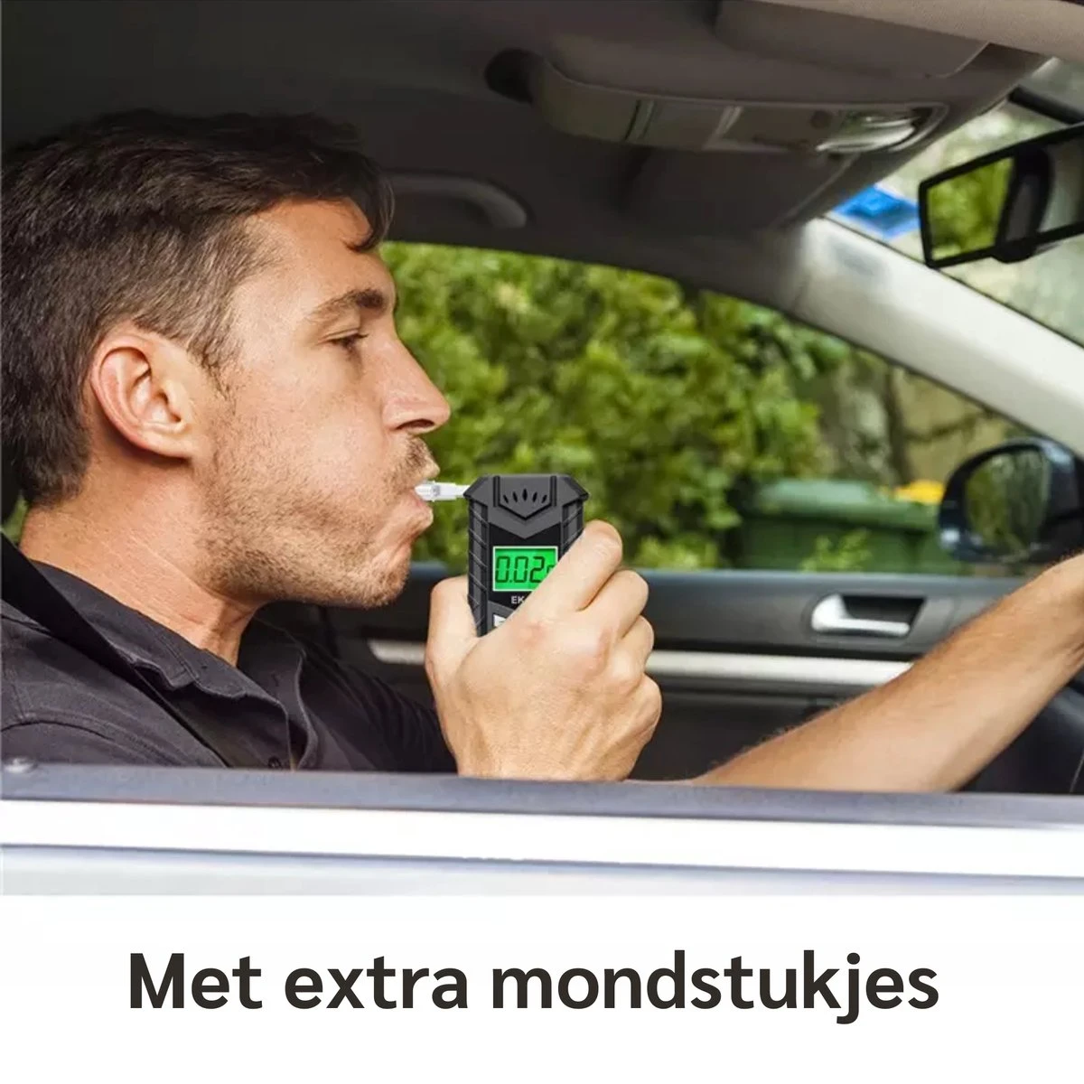 Detepo Digitale Alcoholtester - Geschikt Voor Frankrijk - Alcoholmeter - Oplaadbaar Met USB - Blaastest Alcohol Meter - Ademtest Om Je Alcoholpromillage Mee Te Testen - Met Extra Mondstukjes 8 Detepo Digitale Alcoholtester - Geschikt Voor Frankrijk - Alcoholmeter - Oplaadbaar Met USB - Blaastest Alcohol Meter - Ademtest Om Je Alcoholpromillage Mee Te Testen - Met Extra Mondstukjes - Afbeelding 6