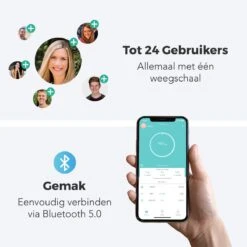 LifeGoods Personenweegschaal - Lichaamsanalyse & Vetpercentage - Digitaal - 15 Metingen - Zwart 14 LifeGoods Personenweegschaal - Lichaamsanalyse & Vetpercentage - Digitaal - 15 Metingen - Zwart -MEDISANA Shop 1200x1200 147