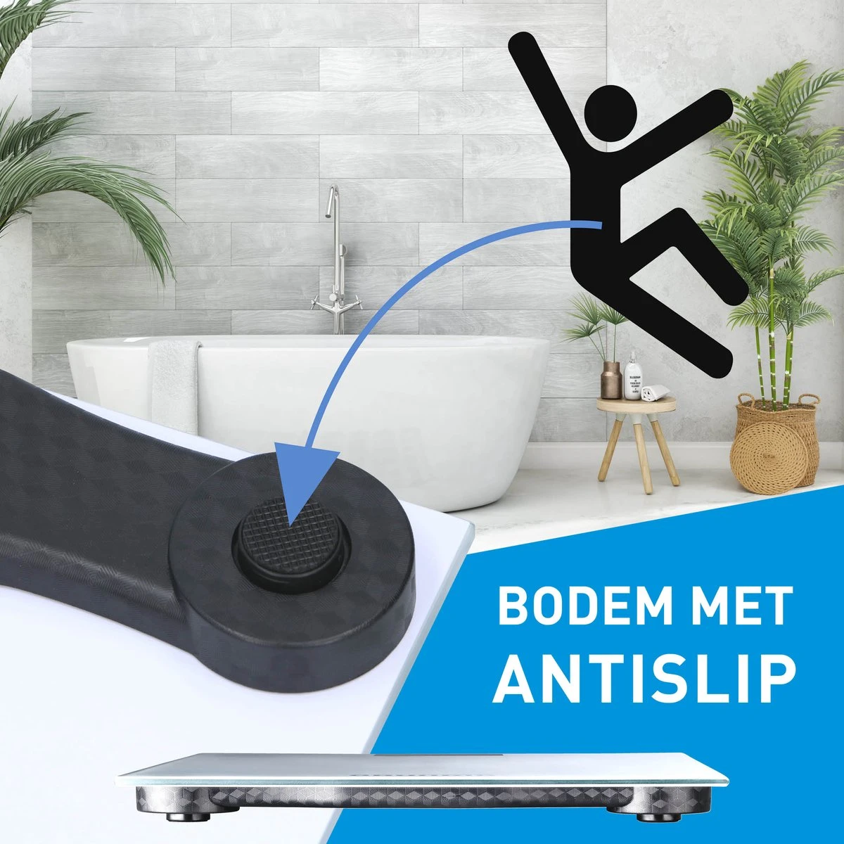 Grundig Weegschaal - Digitale Personenweegschaal - 50 Gram Nauwkeurig - 2 Tot 180 Kilo - Wit 5 Grundig Weegschaal - Digitale Personenweegschaal - 50 Gram Nauwkeurig - 2 Tot 180 Kilo - Wit - Afbeelding 3