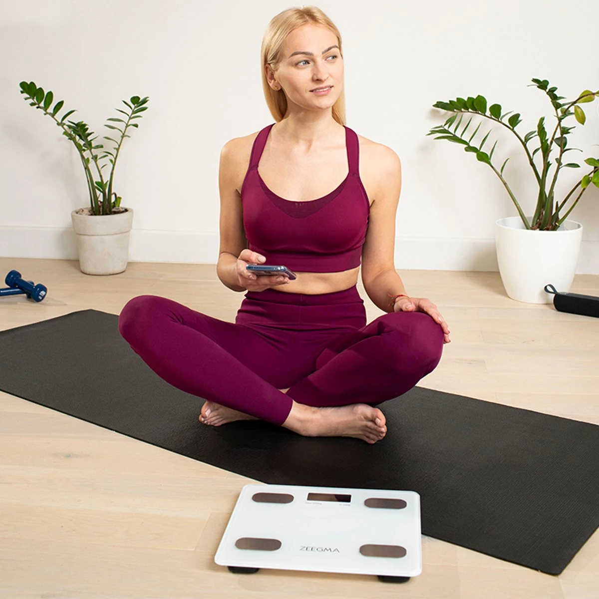 Zeegma Gewit - SMART Personenweegschaal - 15 Parameters - 200kg - LCD - APP 9 Zeegma Gewit - SMART Personenweegschaal - 15 Parameters - 200kg - LCD - APP - Afbeelding 7