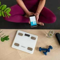 Zeegma Gewit - SMART Personenweegschaal - 15 Parameters - 200kg - LCD - APP 22 Zeegma Gewit - SMART Personenweegschaal - 15 Parameters - 200kg - LCD - APP -MEDISANA Shop 1200x1200 180