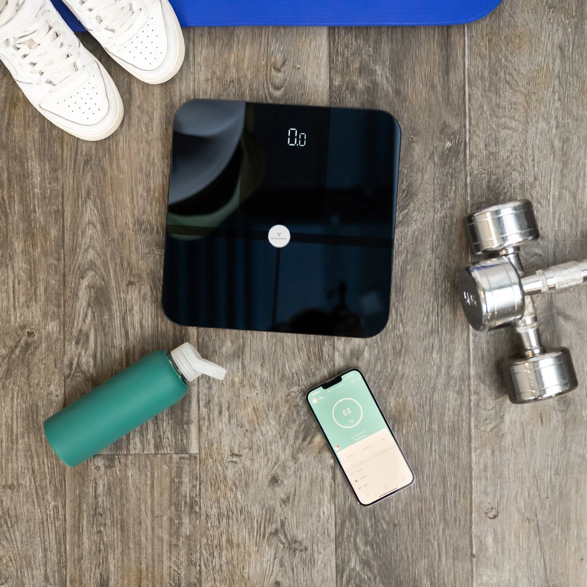 Sacoma Slimme Weegschaal - 13x Lichaamsanalyse - Vetpercentage - Personenweegschaal Met App - Digitaal 12 Sacoma Slimme Weegschaal - 13x Lichaamsanalyse - Vetpercentage - Personenweegschaal Met App - Digitaal - Afbeelding 10