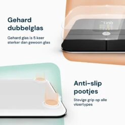 Sacoma Slimme Personenweegschaal - 17x Lichaamsanalyse - Vetpercentage - Weegschaal Met App - USB Oplaadbaar - Digitaal -MEDISANA Shop 1200x1200 220