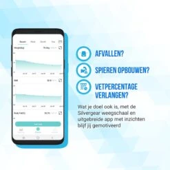 Silvergear® Bluetooth Personenweegschaal - Met Zeer Volledige Lichaamsanalyse Met Vetpercentage – Inclusief Analyse App – Midnight Blue 22 Silvergear® Bluetooth Personenweegschaal - Met Zeer Volledige Lichaamsanalyse Met Vetpercentage – Inclusief Analyse App – Midnight Blue -MEDISANA Shop 1200x1200 234