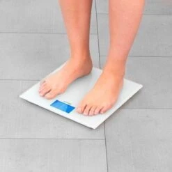 Brabantia Personenweegschaal Digitaal - Op Batterijen - White -MEDISANA Shop 1200x1200 240