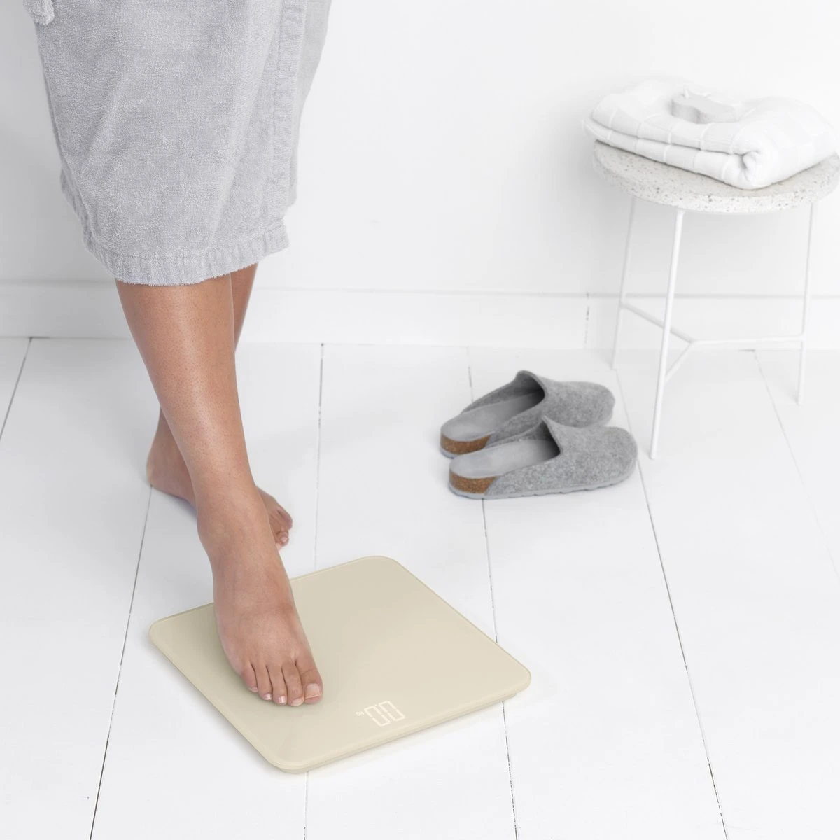 Brabantia ReNew Personenweegschaal Digitaal - Op Batterijen - Soft Beige 8 Brabantia ReNew Personenweegschaal Digitaal - Op Batterijen - Soft Beige - Afbeelding 6