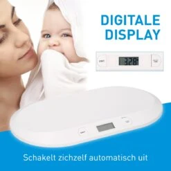 Grundig Babyweegschaal - Digitaal - 10 Gram Nauwkeurig - Max 20 Kilo - Tare-Functie - Wit -MEDISANA Shop 1200x1200 288