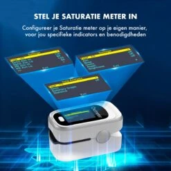 DynaBright Saturatiemeter Zuurstofmeter Vinger - Incl. Koord - Hartslagmeter - Pulse Oximeter - Zuurstofmeting 10 DynaBright Saturatiemeter Zuurstofmeter Vinger - Incl. Koord - Hartslagmeter - Pulse Oximeter - Zuurstofmeting -MEDISANA Shop 1200x1200 294