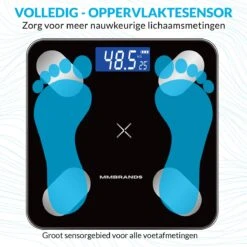 MM Brands Personen Weegschaal - Digitale Slimme Weegschaal Met Lichaamsanalyse - Inclusief App 13 MM Brands Personen Weegschaal - Digitale Slimme Weegschaal Met Lichaamsanalyse - Inclusief App -MEDISANA Shop 1200x1200 3