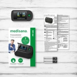 Medisana PM 100 Black Saturatiemeter -MEDISANA Shop 1200x1200 344