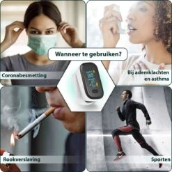 Curify® Medische Saturatiemeter - Zuurstofmeter Vinger Inclusief Hartslagmeter - Pulse Oximeter Met PI Functie 21 Curify® Medische Saturatiemeter - Zuurstofmeter Vinger Inclusief Hartslagmeter - Pulse Oximeter Met PI Functie -MEDISANA Shop 1200x1200 355