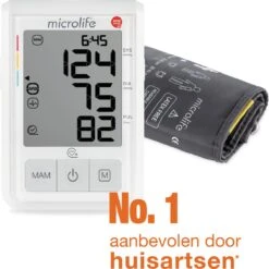 Microlife BP B3 AFIB - Bovenarm Bloeddrukmeter - Klinisch Gevalideerd - No. 1 Merk Bij Huisartsen