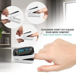 BURCH Med ® Saturatiemeter Zuurstofmeter Vinger - Oximeter - CE + FAGG Medische Kwalificatie En Inspectie - NL Handleiding - Koord + Batt. 17 BURCH Med ® Saturatiemeter Zuurstofmeter Vinger - Oximeter - CE + FAGG Medische Kwalificatie En Inspectie - NL Handleiding - Koord + Batt. -MEDISANA Shop 1200x1200 381