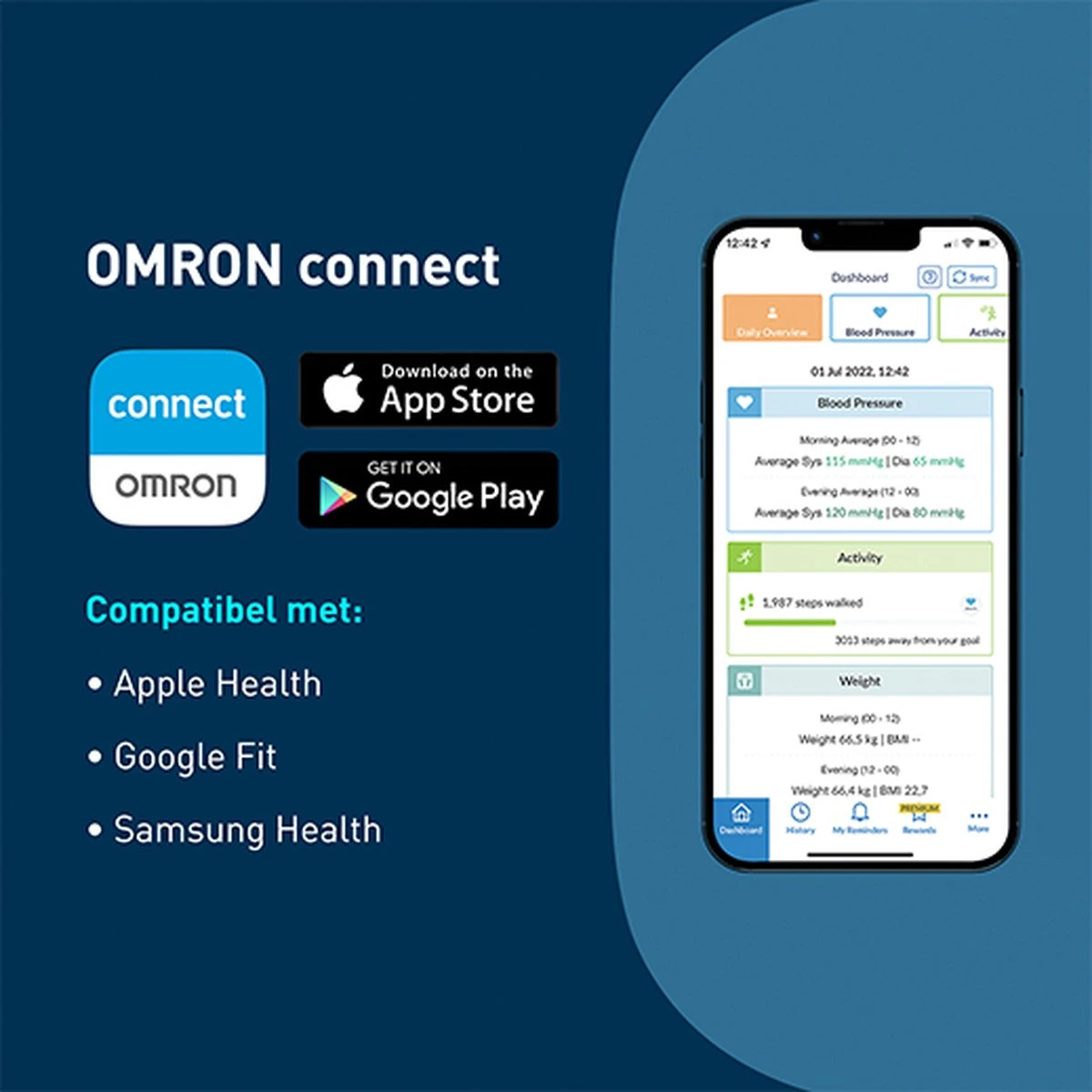 OMRON RS7 Intelli IT Bloeddrukmeter Pols - Blood Pressure Monitor Met Hartslagmeter – Onregelmatige Hartslag -Klinisch Gevalideerde Polsbloeddrukmeter - Met Mobiele App - 13,5 Tot 21,5 Cm Manchet – 3 Jaar Garantie 9 OMRON RS7 Intelli IT Bloeddrukmeter Pols - Blood Pressure Monitor Met Hartslagmeter – Onregelmatige Hartslag -Klinisch Gevalideerde Polsbloeddrukmeter - Met Mobiele App - 13,5 Tot 21,5 Cm Manchet – 3 Jaar Garantie - Afbeelding 7