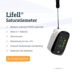 Saturatie En Hartslagmeter - Oximeter - (Bloed) Zuurstofmeter - Vingertop Pulse - Wit 21 Saturatie En Hartslagmeter - Oximeter - (Bloed) Zuurstofmeter - Vingertop Pulse - Wit -MEDISANA Shop 1200x1200 453