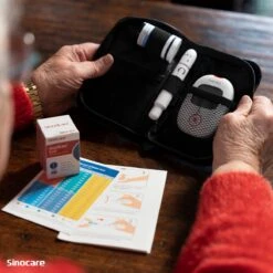 Sinocare Safe AQ Smart - Professionele Glucosemeter - Mmol/L - Inclusief 100 Teststrips & 100 Naalden - Diabetes Meter -MEDISANA Shop 1200x1200 502