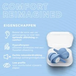EarPeace Oordopjes Slapen Small – Betrouwbare En Herbruikbare Oordoppen – Tegen Geluidsoverlast Tijdens Het Slapen - Sleep Plugs Voor Een Goede Nachtrust Met Opbergcase - 3 Paar - Blauw 21 EarPeace Oordopjes Slapen Small – Betrouwbare En Herbruikbare Oordoppen – Tegen Geluidsoverlast Tijdens Het Slapen - Sleep Plugs Voor Een Goede Nachtrust Met Opbergcase - 3 Paar - Blauw -MEDISANA Shop 1200x1200 526
