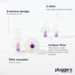 Pluggerz Earplugs Music - Oordoppen Voor Muziekliefhebbers - Veilig Genieten Van Muziek 15 Pluggerz Earplugs Music - Oordoppen Voor Muziekliefhebbers - Veilig Genieten Van Muziek -MEDISANA Shop 1200x1200 530