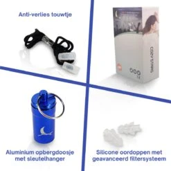 Oordoppen - Earplugs Voor Slapen - Partyplugs - 26 DB - Opbergdoosje Met Sleutelhanger - Anti-verlies Touwtje - Voor Concert, Slapen En Luide Omgeving 16 Oordoppen - Earplugs Voor Slapen - Partyplugs - 26 DB - Opbergdoosje Met Sleutelhanger - Anti-verlies Touwtje - Voor Concert, Slapen En Luide Omgeving -MEDISANA Shop 1200x1200 541