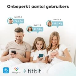 Qumax Slimme Weegschaal Met Lichaamsanalyse - Personenweegschaal Nederlandse App – Digitale Weegschaal Met 11 Meetfuncties – Anti-slip - Zwart 23 Qumax Slimme Weegschaal Met Lichaamsanalyse - Personenweegschaal Nederlandse App – Digitale Weegschaal Met 11 Meetfuncties – Anti-slip - Zwart -MEDISANA Shop 1200x1200 55