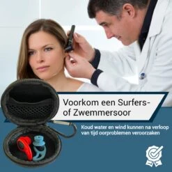 Surf Zwem Oordoppen Color Voor Kitesurfen Windsurfen Wakeboarden En Zwemmen - Watersport - Gehoorbescherming - Houdt Water Buiten En Is Geluid Doorlatend -MEDISANA Shop 1200x1200 552