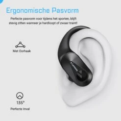 Noise Cancelling Oordopjes - Draadloze Oordopjes Bluetooth 5.3 - Bluetooth Oordopjes IPX5 - 30 Uur Gebruik - ANC - Sporten - Meetings -MEDISANA Shop 1200x1200 556