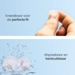 Detepo Siliconen Oordopjes - Gehoorbescherming - Slaap Oordoppen - Party Plugs - Sleep Plugs - Op Maat Te Maken - Herbruikbaar - Slapen - Snurken - Festival - Zwemmen - Incl. E-book Met Slaaptips -MEDISANA Shop 1200x1200 571