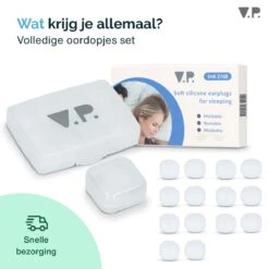 V.P.® Sleep Plugs Oordoppen Voor Slapen- Zwem Oordopjes Volwassenen – Oordoppen Earplugs Festival – Anti Snurk Zwemdoppen 11 V.P.® Sleep Plugs Oordoppen Voor Slapen- Zwem Oordopjes Volwassenen – Oordoppen Earplugs Festival – Anti Snurk Zwemdoppen -MEDISANA Shop 1200x1200 594