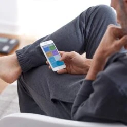 OMRON VIVA Slimme Bluetooth Weegschaal Met Lichaamsanalyze En Vetpercentage - Volledige Bio-Elektrische Impedantie Analyze (BIA) - Smart Personenweegschaal Digitaal - Smart Scale - Met Mobiele App - Klinisch Gevalideerd – Zwart -MEDISANA Shop 1200x1200 64