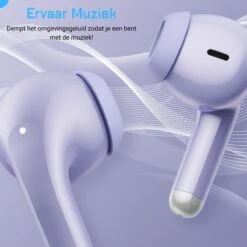 Noise Cancelling Oordopjes - Draadloze Oordopjes Bluetooth 5.1 - Draadloze Oortjes Noise Canceling - Gaming Oortjes - 24 Uur Gebruik - ENC - Meetings - Sporten - Gamen - Groen -MEDISANA Shop 1200x1200 646