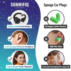 Somnifiq Slaap Oordoppen – Oordopjes Slapen – Anti-Snurk – Earplugs - Gehoorbescherming – Party Plugs - Hoge Geluidsdemping (35dB) - 2 Maten (M/L) - BPA Vrije Siliconen - Zwart 20 Somnifiq Slaap Oordoppen – Oordopjes Slapen – Anti-Snurk – Earplugs - Gehoorbescherming – Party Plugs - Hoge Geluidsdemping (35dB) - 2 Maten (M/L) - BPA Vrije Siliconen - Zwart -MEDISANA Shop 1200x1200 656
