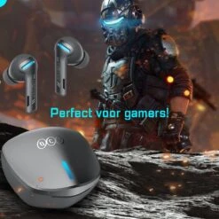 Noise Cancelling Oordopjes - Draadloze Oordopjes Bluetooth 5.2 - Draadloze Oortjes Noise Canceling - Gaming Oortjes - 24 Uur Gebruik - Met App - ENC - Meetings - Sporten - Gamen -MEDISANA Shop 1200x1200 705