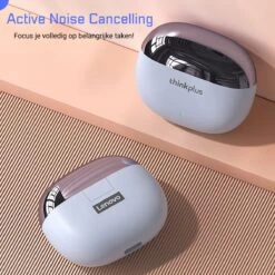 Noise Cancelling Oordopjes - Draadloze Oordopjes Bluetooth 5.1 - Draadloze Oortjes Noise Cancelling IPX4 - 20 Uur Gebruik - ANC - Meetings - Sporten - Paars -MEDISANA Shop 1200x1200 710