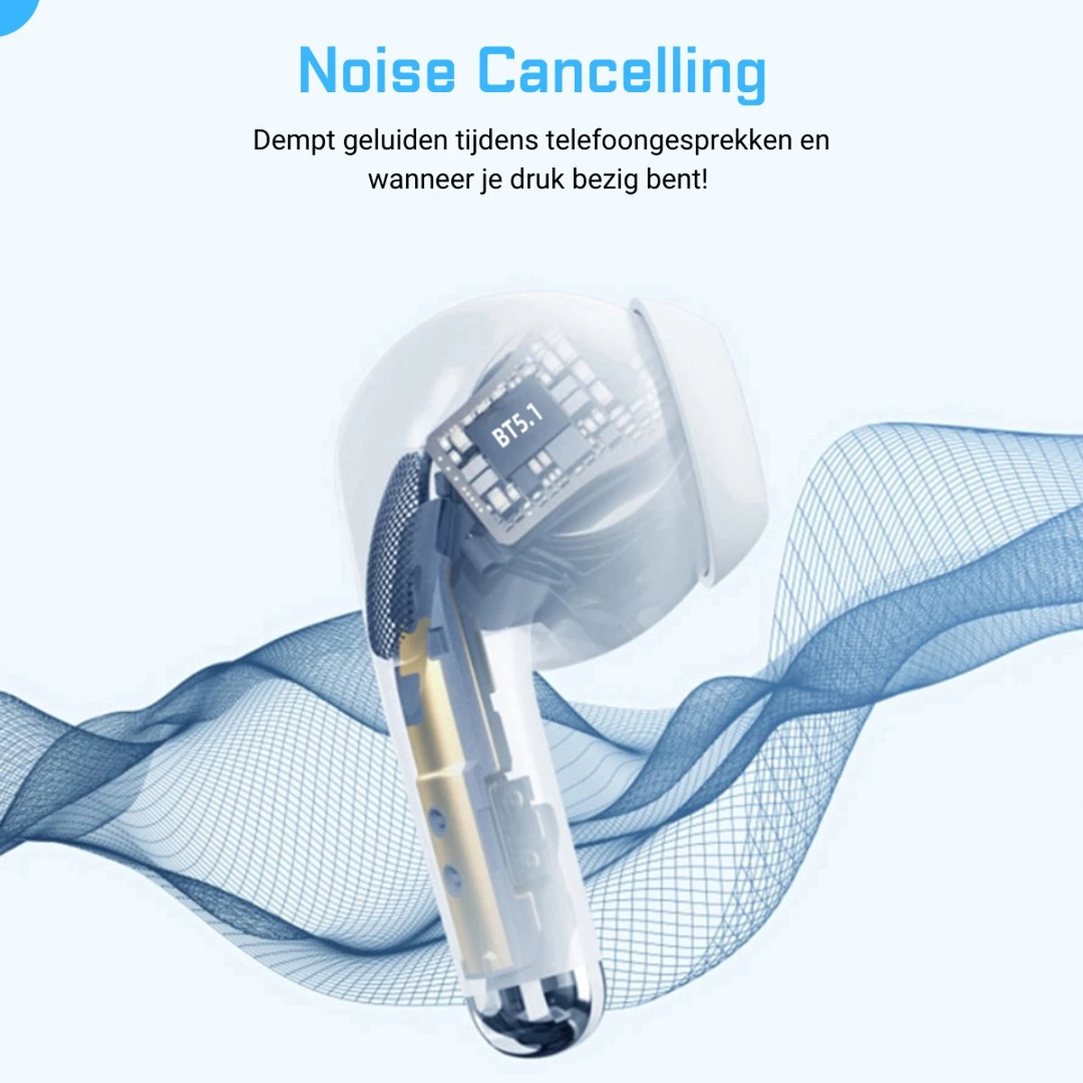Noise Cancelling Oordopjes - Draadloze Oordopjes Bluetooth 5.1 - Draadloze Oortjes Noise Canceling - Gaming Oortjes - 24 Uur Gebruik - ENC - Meetings - Sporten - Gamen - Roze 7 Noise Cancelling Oordopjes - Draadloze Oordopjes Bluetooth 5.1 - Draadloze Oortjes Noise Canceling - Gaming Oortjes - 24 Uur Gebruik - ENC - Meetings - Sporten - Gamen - Roze - Afbeelding 5