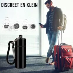 Podec OordoppenVoor Slapen & Festival Partyplug Gehoorbescherming Volwassenen & Kinderen Oordopjes - Met Opbergdoosje -MEDISANA Shop 1200x1200 747