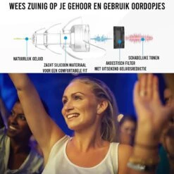 Podec OordoppenVoor Slapen & Festival Partyplug Gehoorbescherming Volwassenen & Kinderen Oordopjes - Met Opbergdoosje -MEDISANA Shop 1200x1200 748