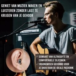 Podec OordoppenVoor Slapen & Festival Partyplug Gehoorbescherming Volwassenen & Kinderen Oordopjes - Met Opbergdoosje -MEDISANA Shop 1200x1200 749