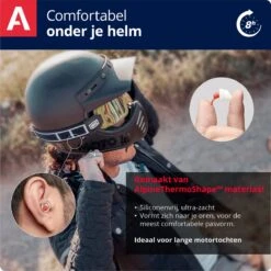 Alpine MotoSafe Pro - 2 Paar Motor Oordoppen Race|Tour - 17dB/20dB - Oordopjes Tegen Windruis - Voorkomt Gehoorschade - Premium Gehoorbescherming - Wit - 2 Sets - 20dB -MEDISANA Shop 1200x1200 753