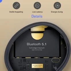 Noise Cancelling Oordopjes - Draadloze Oordopjes Bluetooth 5.1 - Draadloze Oortjes Noise Cancelling IPX4 - 20 Uur Gebruik - ANC - Meetings - Sporten - Roze -MEDISANA Shop 1200x1200 768