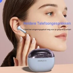 Noise Cancelling Oordopjes - Draadloze Oordopjes Bluetooth 5.1 - Draadloze Oortjes Noise Cancelling IPX4 - 20 Uur Gebruik - ANC - Meetings - Sporten - Roze -MEDISANA Shop 1200x1200 778