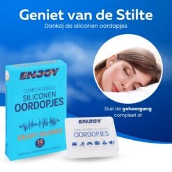 2-Pack - 14x Premium Siliconen Oordopjes Slapen - 27dB - Kneedbare Oordoppen Voor Slapen - Perfect Voor Zijslapers - Slaapoordoppen - Slaap Oordopjes - Sleep Plugs -MEDISANA Shop 1200x1200 792