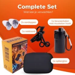 Enjoy Living - Premium Oordopjes Festival Set - Transparant - 25dB Gehoorbescherming - Concert Oordoppen - Membraanfilter Voor Betere Muziek Beleving - Earplugs / PartyPlug Incl. Handige Opbergcase & Nekkoord 14 Enjoy Living - Premium Oordopjes Festival Set - Transparant - 25dB Gehoorbescherming - Concert Oordoppen - Membraanfilter Voor Betere Muziek Beleving - Earplugs / PartyPlug Incl. Handige Opbergcase & Nekkoord -MEDISANA Shop 1200x1200 804