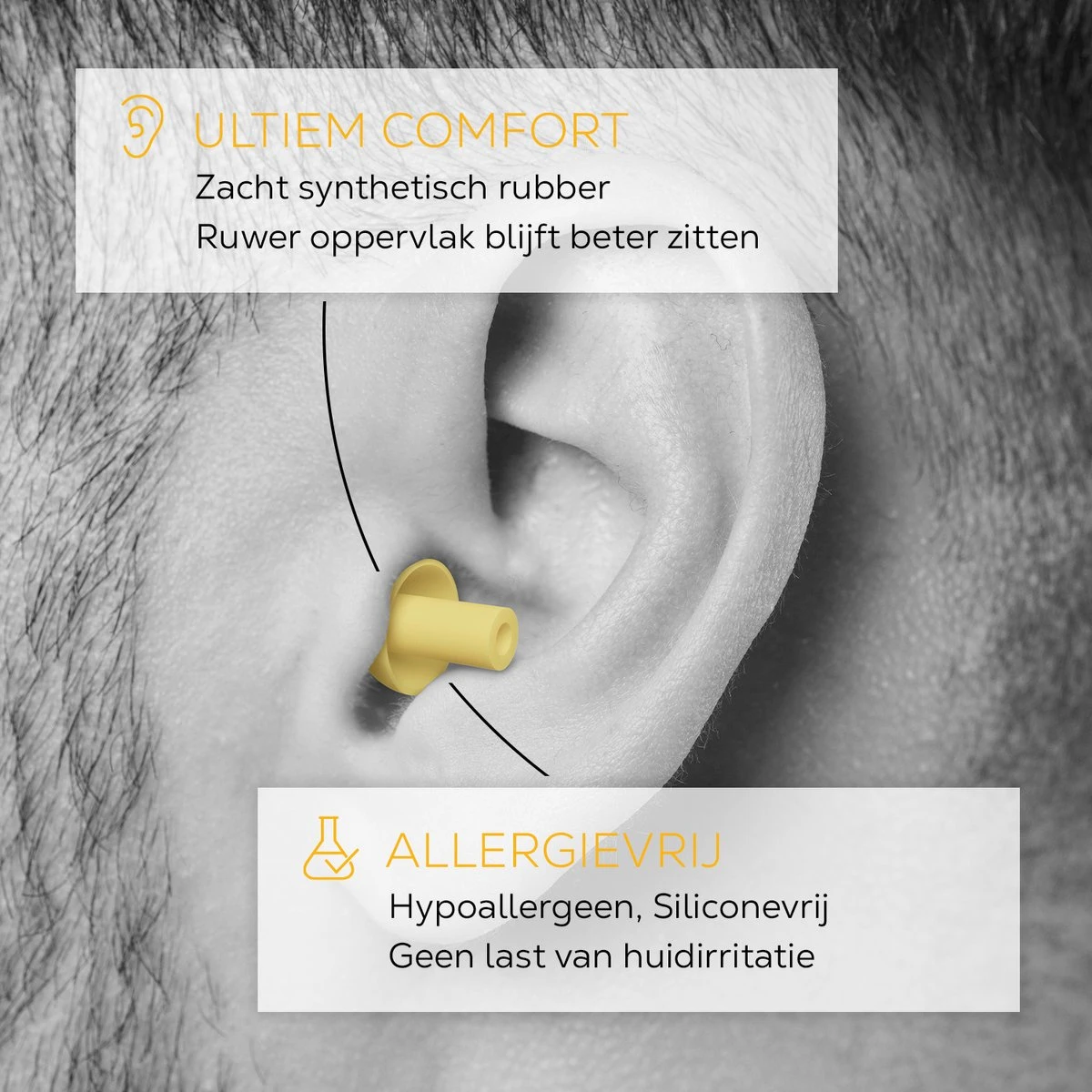 Shush Biker Earplugs - De Beste Motor Oordoppen Tegen Windruis Op De Motor - Gehoorbescherming Met Keramisch Filter Voor De Beste Prestaties (SNR 24 DB) - Meer Dan 365x Herbruikbaar 7 Shush Biker Earplugs - De Beste Motor Oordoppen Tegen Windruis Op De Motor - Gehoorbescherming Met Keramisch Filter Voor De Beste Prestaties (SNR 24 DB) - Meer Dan 365x Herbruikbaar - Afbeelding 5