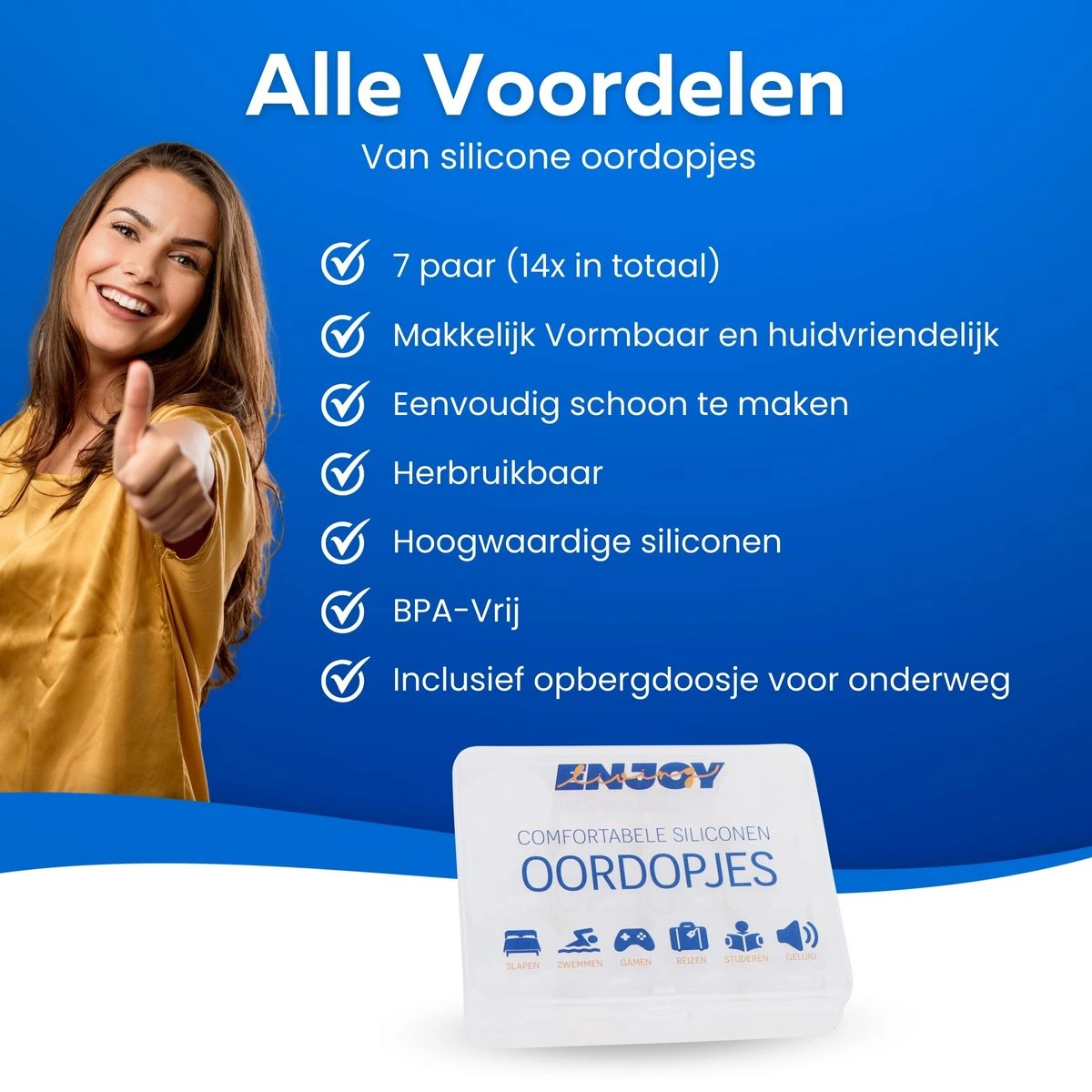 14x Premium Siliconen Oordopjes Slapen - 27dB - Kneedbare Transparante Oordoppen Slapen - Ook Perfect Voor Zijslapers - Slaapoordoppen - Slaap Oordopjes - Sleep Plugs 11 14x Premium Siliconen Oordopjes Slapen - 27dB - Kneedbare Transparante Oordoppen Slapen - Ook Perfect Voor Zijslapers - Slaapoordoppen - Slaap Oordopjes - Sleep Plugs - Afbeelding 9